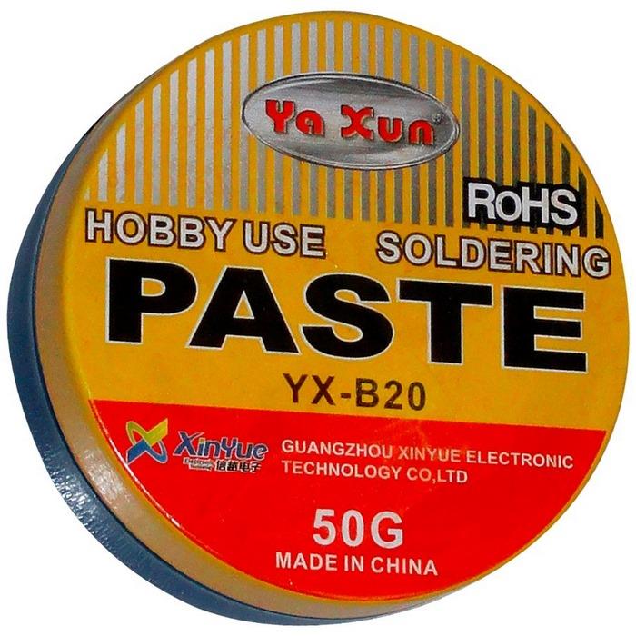 روغن لحیم یاکسون SOLDERING PASTE YAXUN YX-B 20